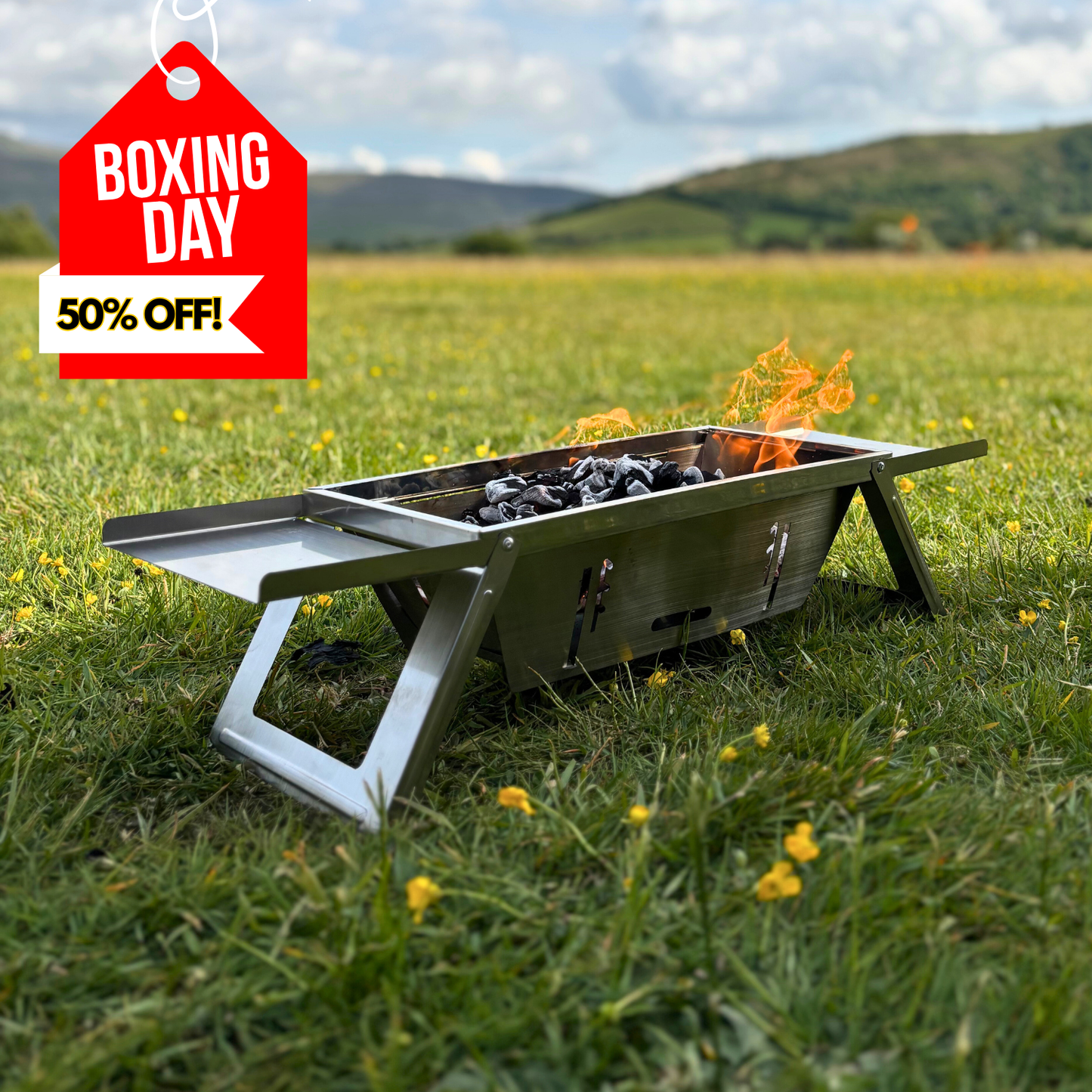 OUTBAK Expedition™ Folding BBQ 🔥 BOXING DAY SALE! 🔥
