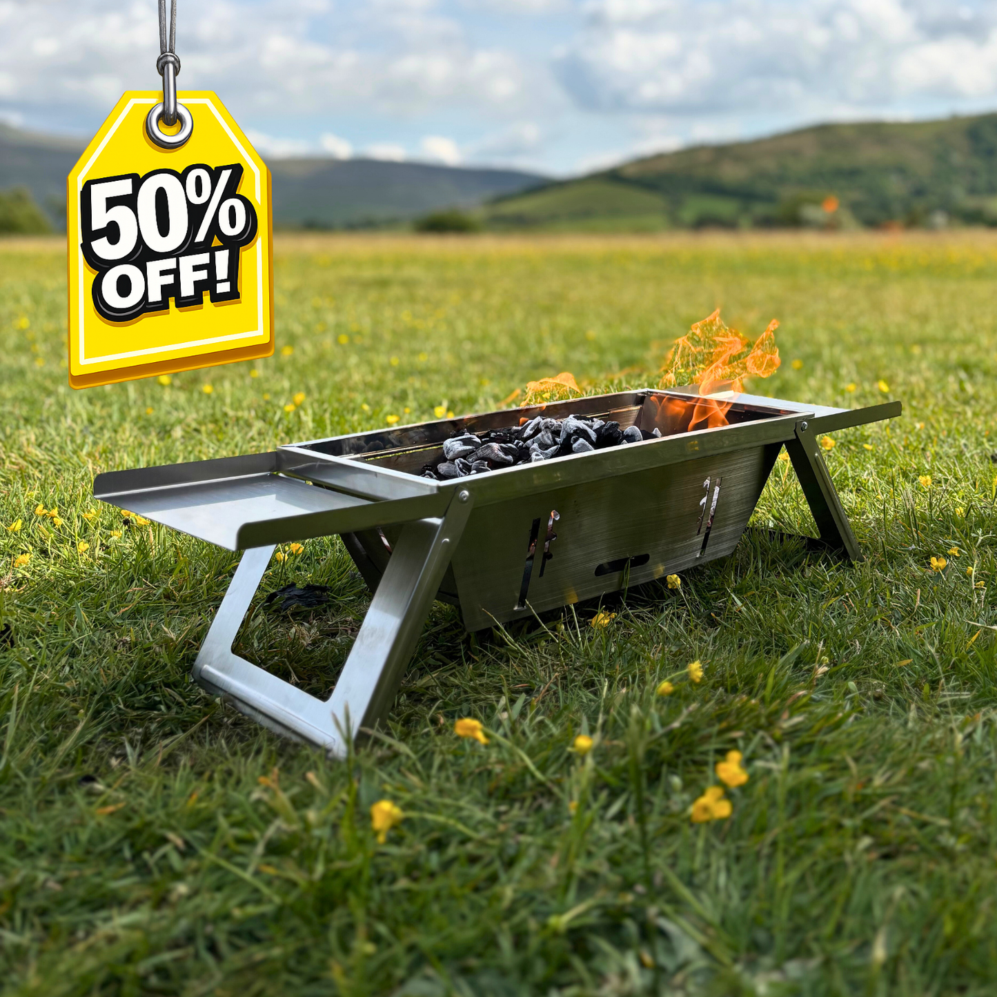 OUTBAK Expedition™ Folding BBQ 🔥 FATHER'S DAY SALE 🔥