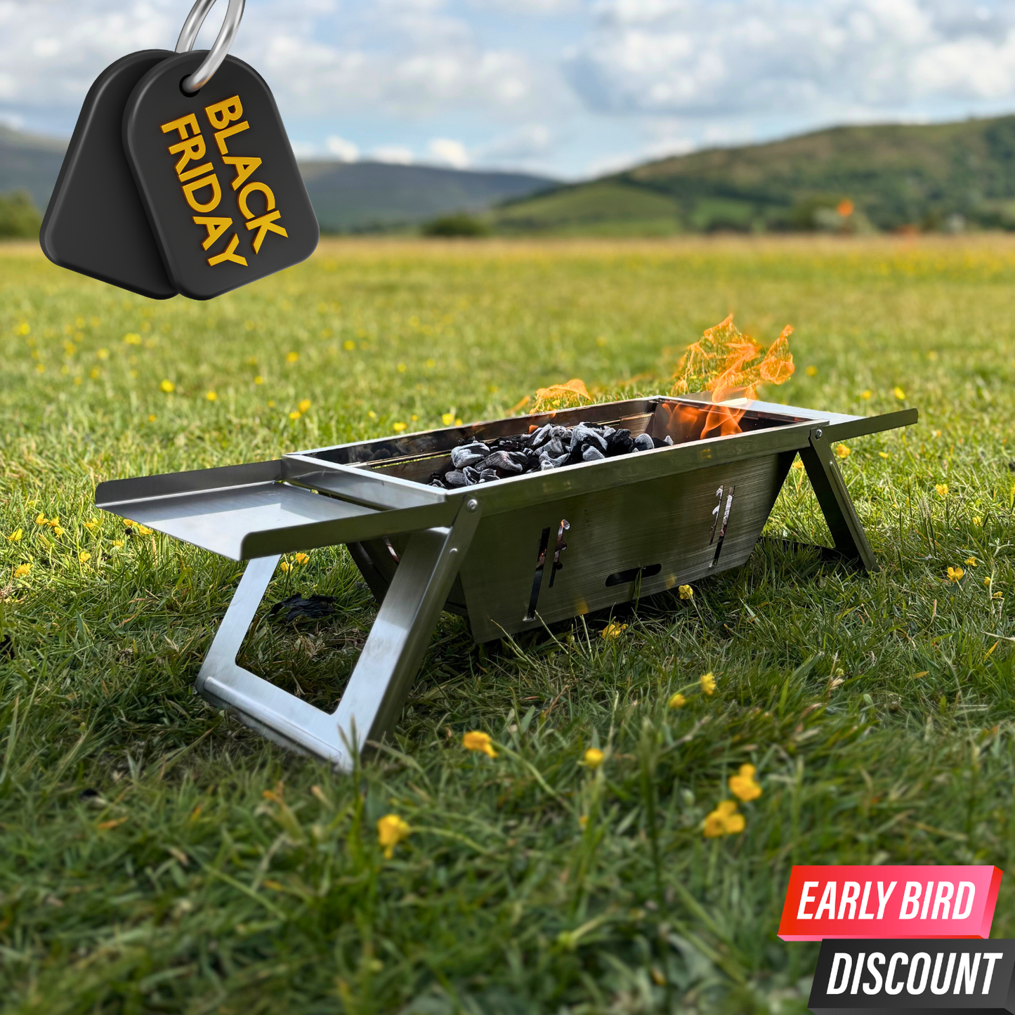 OUTBAK Expedition™ Folding BBQ *BLACK FRIDAY EARLY BIRD SALE*