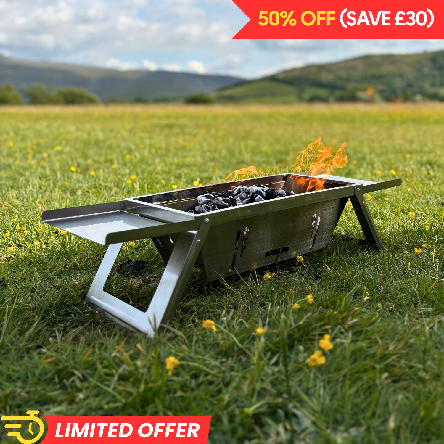 OUTBAK Expedition™ Folding BBQ *LIMITED OFFER*